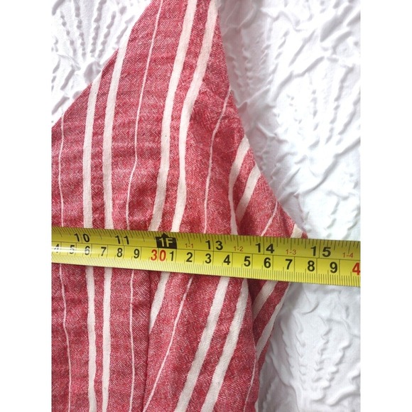 Ett:twa Anthropologie Womens Robin Cropped Jumpsuit Sz XS Wide Leg Coastal Boho - Picture 6 of 16